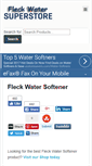 Mobile Screenshot of fleckwatersoftenersite.com